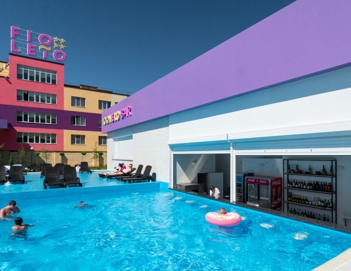Бары у бассейна - Отель «Fioleto Ultra All Inclusive & SPA Anapa Miracleon» Анапа