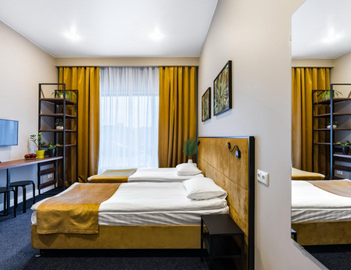 Номер стандарт с 2 односпальными кроватями - Мини-отель Green Loft Hotel / Грин Лофт Санкт-Петербург