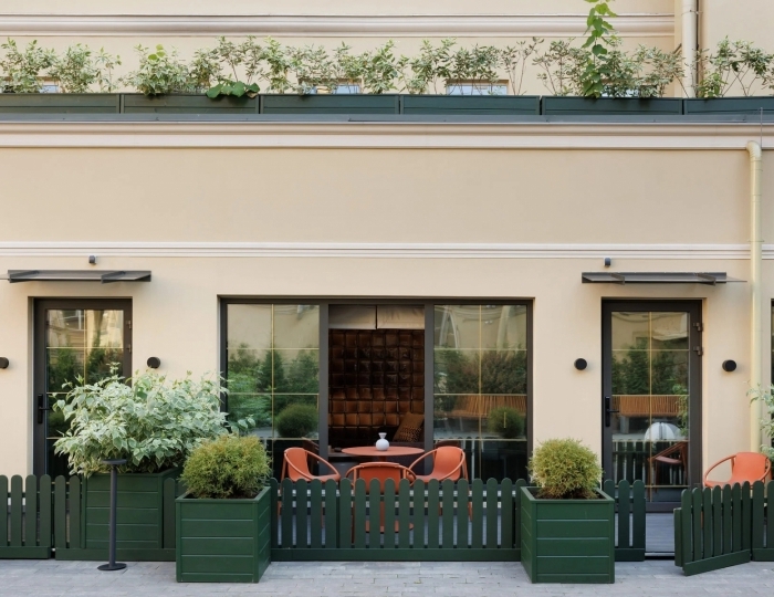 Вилла 2-местная с видом на патио - Отель «Гимназия №5» Санкт-Петербург