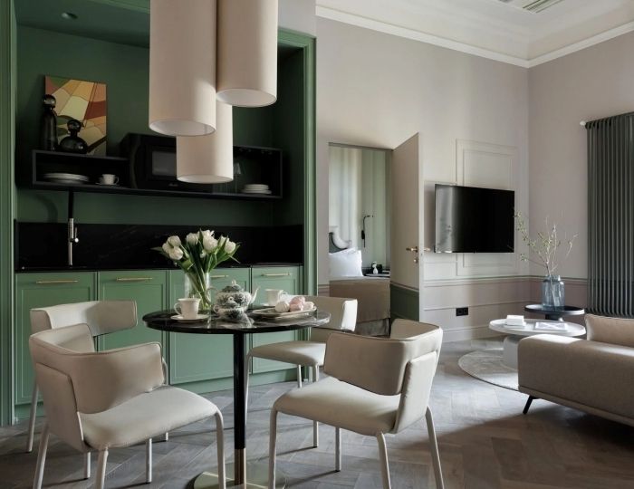 Люкс 4-местный 2-комнатный - Отель «Гимназия №5» Санкт-Петербург