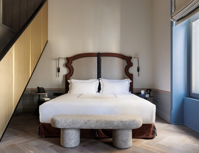 Студия 2-местная 2-уровневая (вид во двор) - Отель «Гимназия №5» Санкт-Петербург