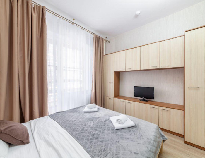 1-комнатные апартаменты Комфорт с балконом - Апарт-отель NV.Hotel / НВ.Хотел Санкт-Петербург