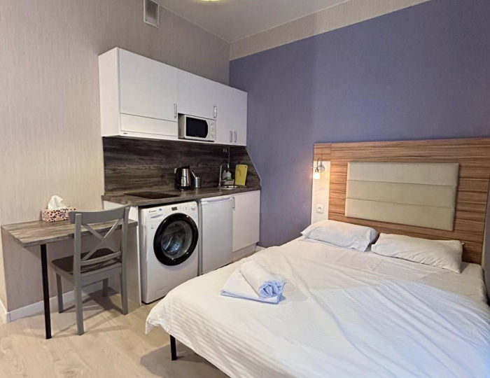 Апартаменты студия Пулковское шоссе 14 Е - Апарт-отель NV.Hotel / НВ.Хотел Санкт-Петербург