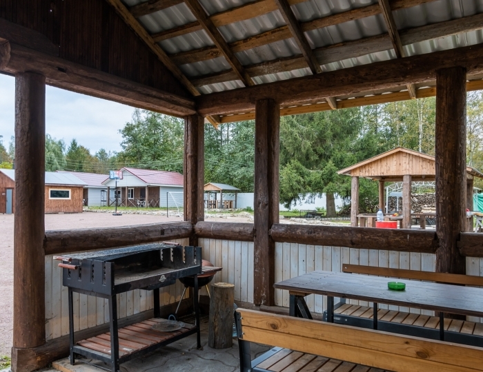 Двухкомнатный коттедж - База отдыха «Усадьба Лебяжье» Черная Лахта