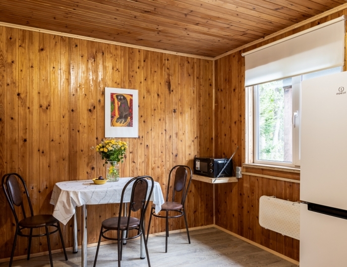 Однокомнатный коттедж - База отдыха «Усадьба Лебяжье» Черная Лахта