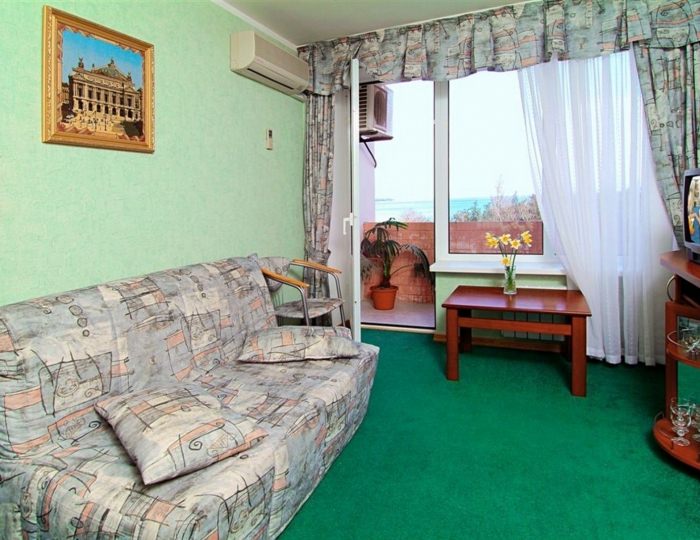 Двухкомнатный 2-местный ПК (корп. 1,2) - Санаторий «Голубая волна» Геленджик