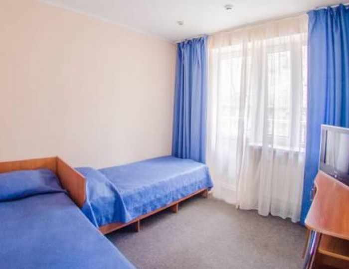 Номер стандарт с 2 односпальными кроватями - Гостиница «Березка» Горячий Ключ