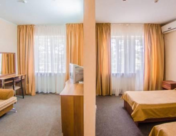 Номер улучшенный с 2 односпальными кроватями - Гостиница «Березка» Горячий Ключ