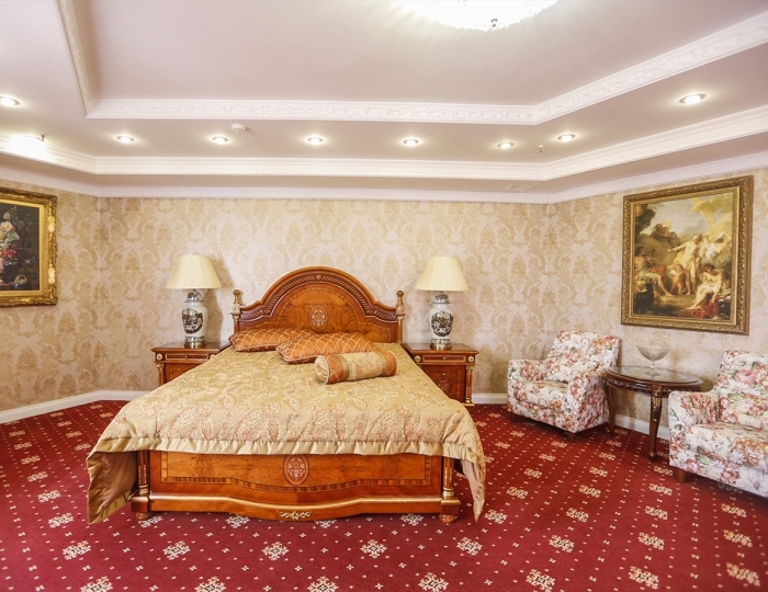 Люкс 2-местный 2-комнатный Терраса корпус 4 - Санаторий «Голубая даль»