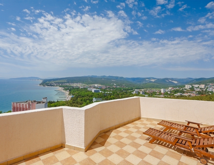 Люкс 2-местный 2-комнатный Терраса корпус 4 - Санаторий «Голубая даль»