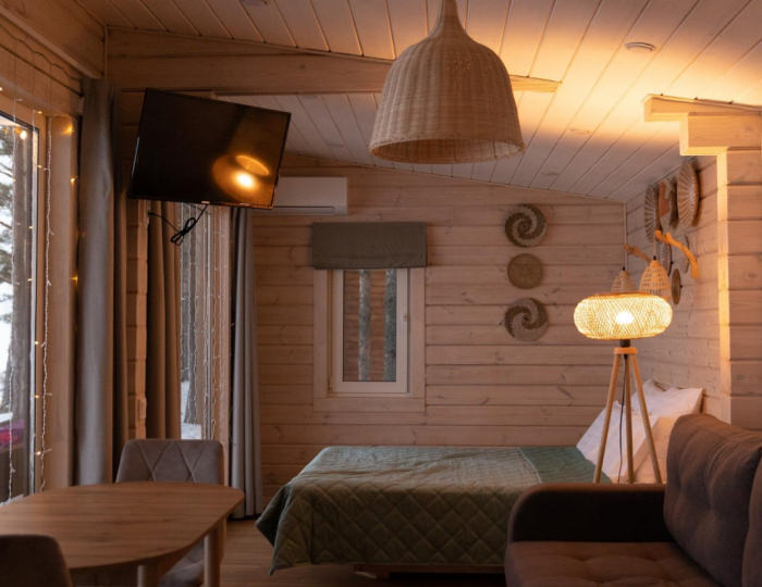 Большой дом с видом на море - Глэмпинг «Точка Немо» Юркино
