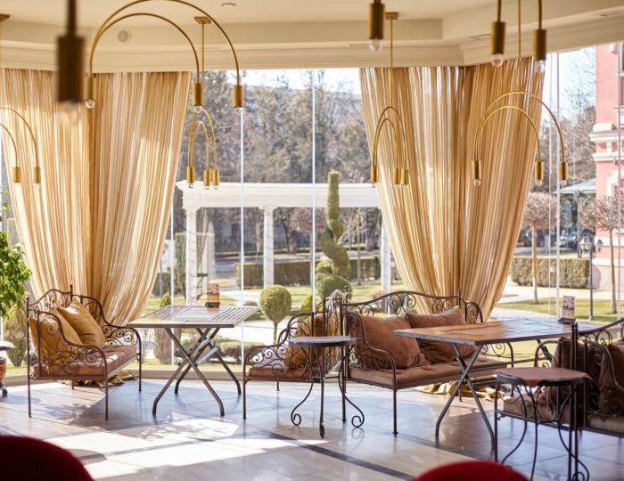 Терраса - Отель Pontos Plaza / Понтос Плаза