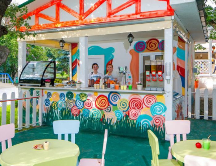 Детское кафе «Карамелька» - Отель «ALEAN FAMILY BIARRITZ» / «Алеан Фэмили Биарриц»