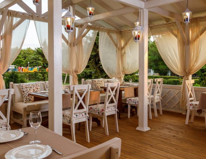 Терраса Café de Paris - Отель «ALEAN FAMILY BIARRITZ» / «Алеан Фэмили Биарриц»