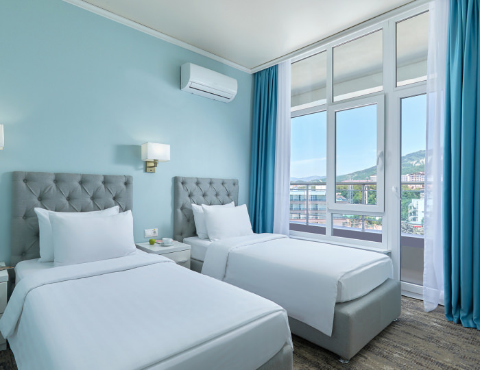 Family suite "Terassa" 4-местный 3-комнатный FSutT - Отель «ALEAN FAMILY BIARRITZ» / «Алеан Фэмили Биарриц»