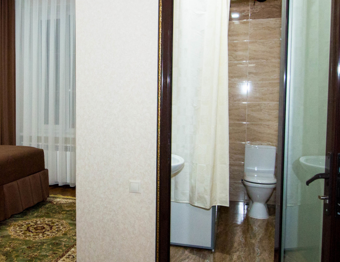 Номер стандарт с 2 односпальными кроватями - Гостиница «Таурух» Домбай