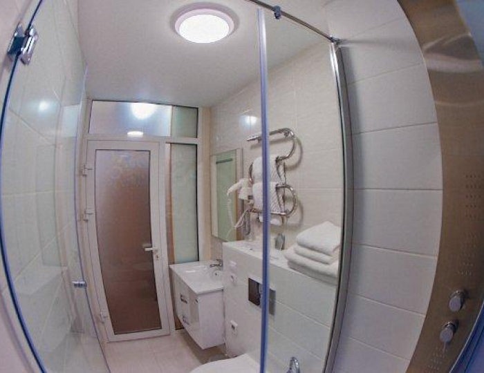 1-комнатные апартаменты стандарт с 2 односпальными кроватями Тургояк-сити - Гостиница «Тургояк-Сити» Миасс