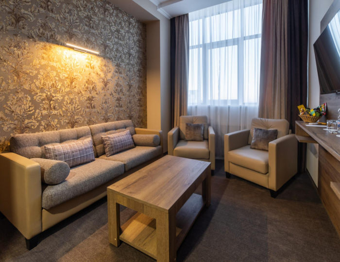 Номер люкс (с завтраком) - Гостиница HELIOPARK Residence / Гелиопарк Резиденс Пенза
