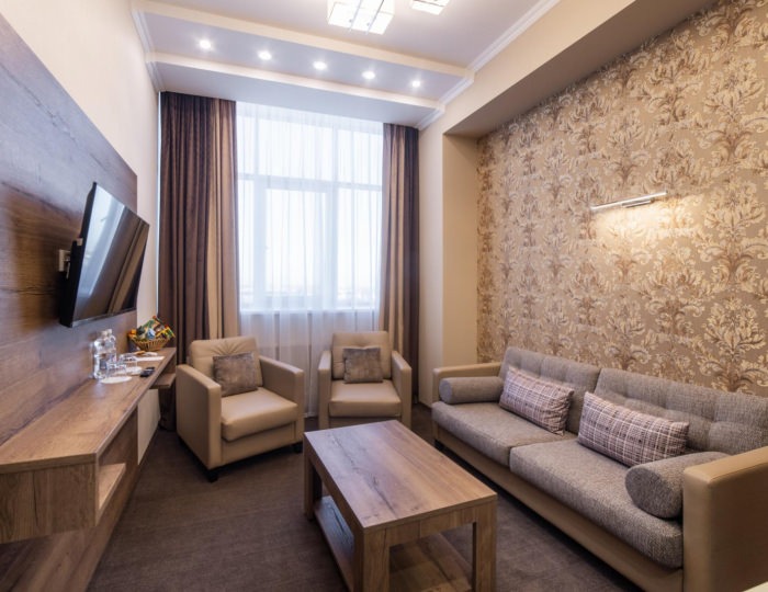 Номер люкс - Гостиница HELIOPARK Residence / Гелиопарк Резиденс Пенза