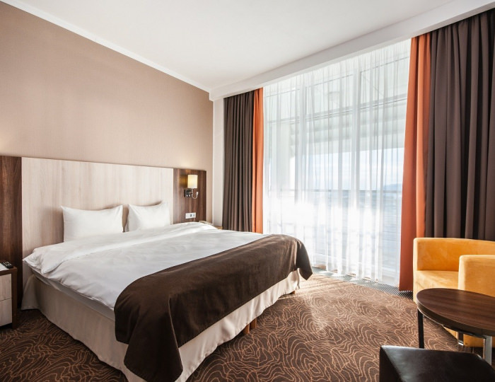 Люкс с видом на море - Отель Omega Sirius / Омега Сириус