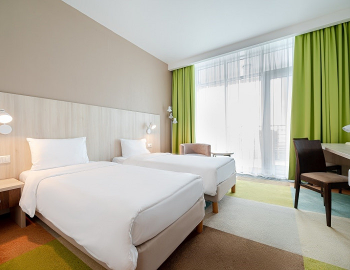 Стандарт TWIN вид на море - Отель Omega Sirius / Омега Сириус