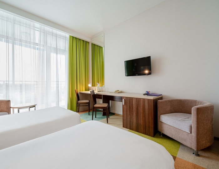 Стандарт TWIN вид на море - Отель Omega Sirius / Омега Сириус