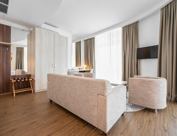 Полулюкс с видом на море - Отель Omega Sirius / Омега Сириус