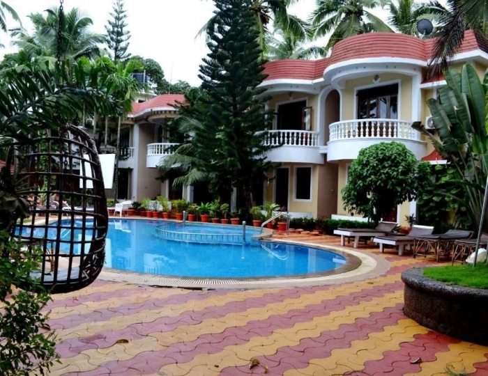 Naga Cottages 2 звезды, Морджим, Индия