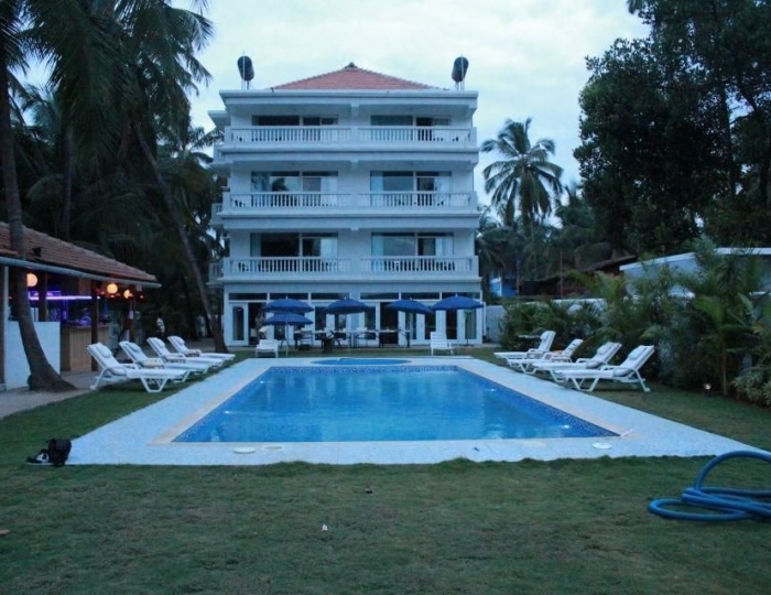 Safira River Front Resort 3 звезды, пляж Морджим, Индия