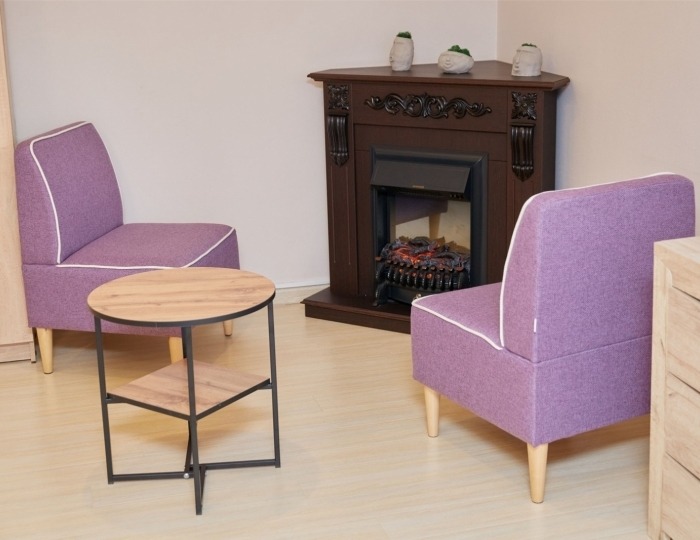 Номер с камином - Гостиница «Экотель Снегирек»