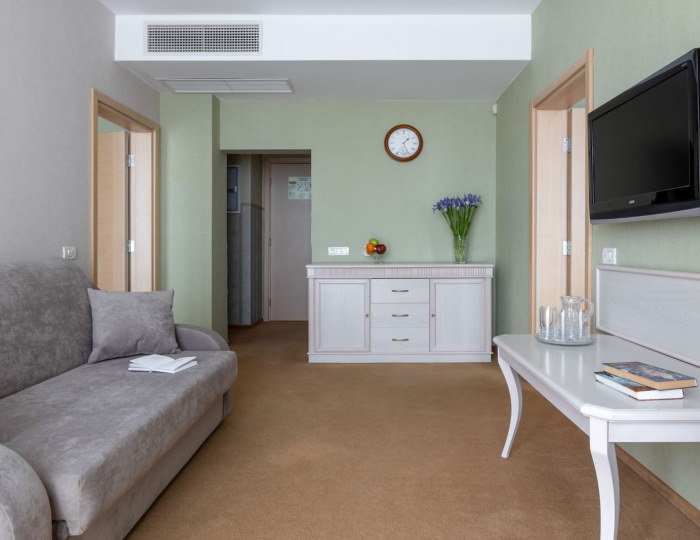 Люкс 4-местный 3-комнатный - Пансионат «Изумруд» Сочи