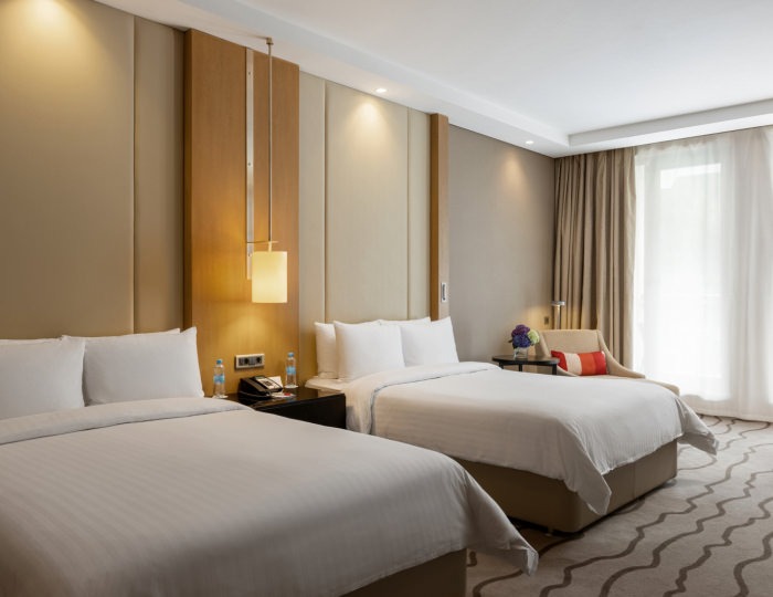 Делюкс с одной двуспальной кроватью - Отель Марриотт Красная Поляна / Sochi Marriott Krasnaya Polyana