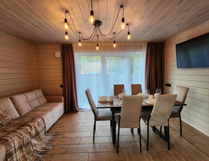 Гостевой дом «Дом SPA с большой ванной и видом на горы» Шерегеш