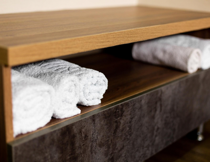 Номер стандарт с 2 односпальными кроватями - База отдыха «Клевое Никольское» Никольское