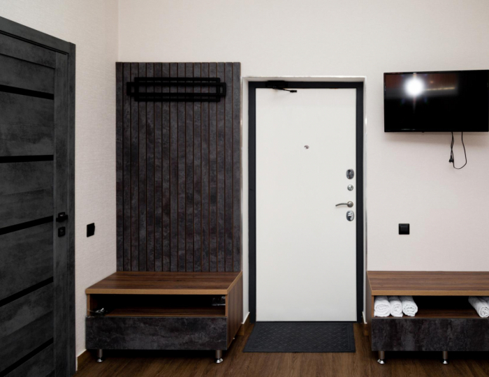 Номер стандарт с 2 односпальными кроватями - База отдыха «Клевое Никольское» Никольское