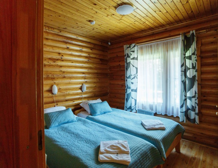 3-комнатный коттедж стандарт с 6 односпальными кроватями (с завтраком) - База отдыха Green Village / Грин Вилладж Овраги