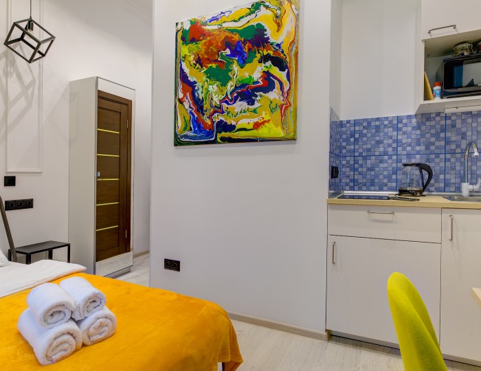 Студия Stylish Studio - Гостиница Axis.Moscow Island / Аксис Москва Исланд