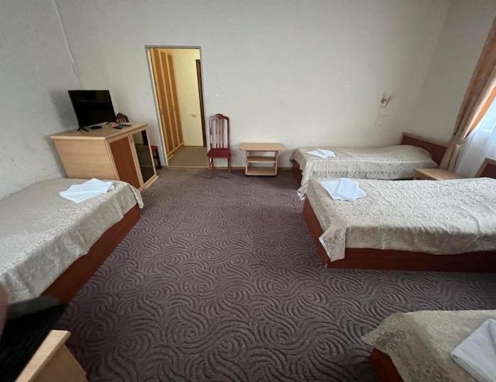 Номер стандарт с 3 односпальными кроватями - Пансионат «Эльбрус» Тегенекли