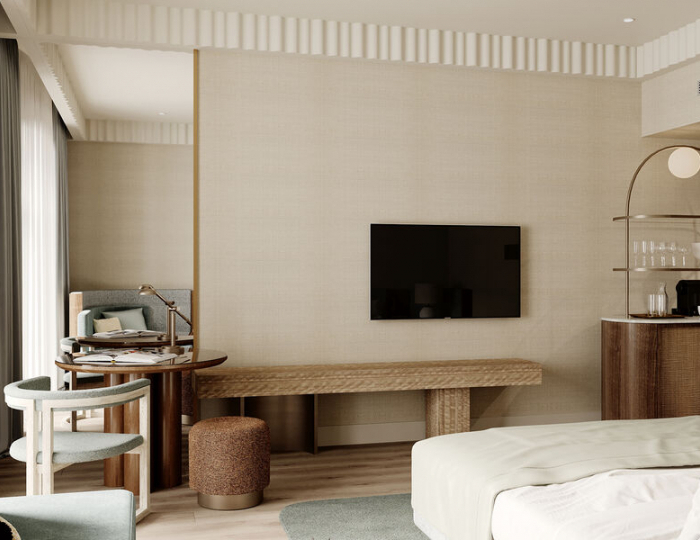 делюкс с 2 раздельными кроватями - Отель «Мантера Суприм Сисайд» Сочи