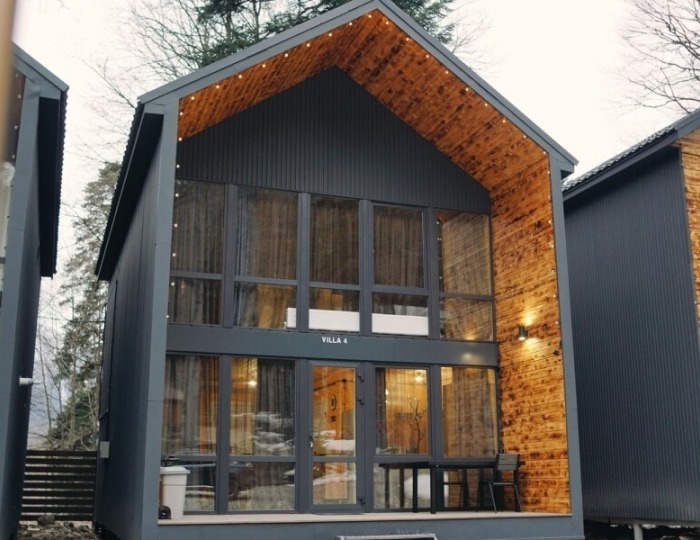 Villa Вилла №4 двухэтажная в Warm loft стиле - Эко-отель «Райский уголок» Архыз