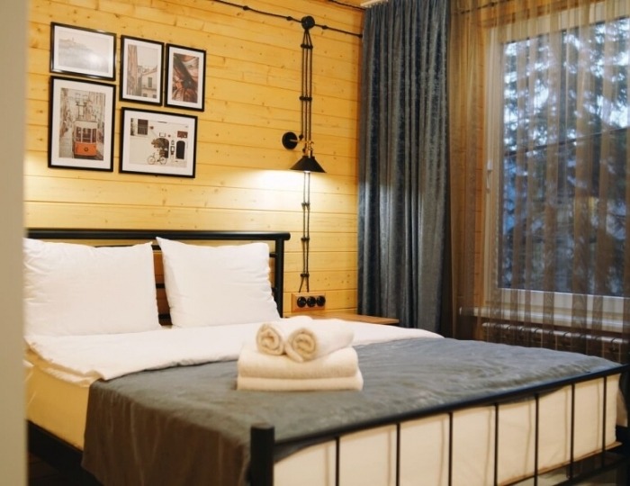 Villa Вилла №4 двухэтажная в Warm loft стиле - Эко-отель «Райский уголок» Архыз