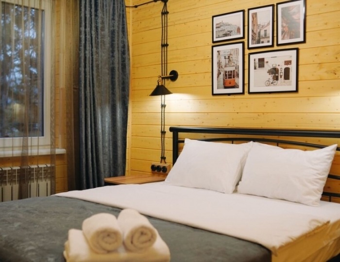 Villa Вилла №4 двухэтажная в Warm loft стиле - Эко-отель «Райский уголок» Архыз