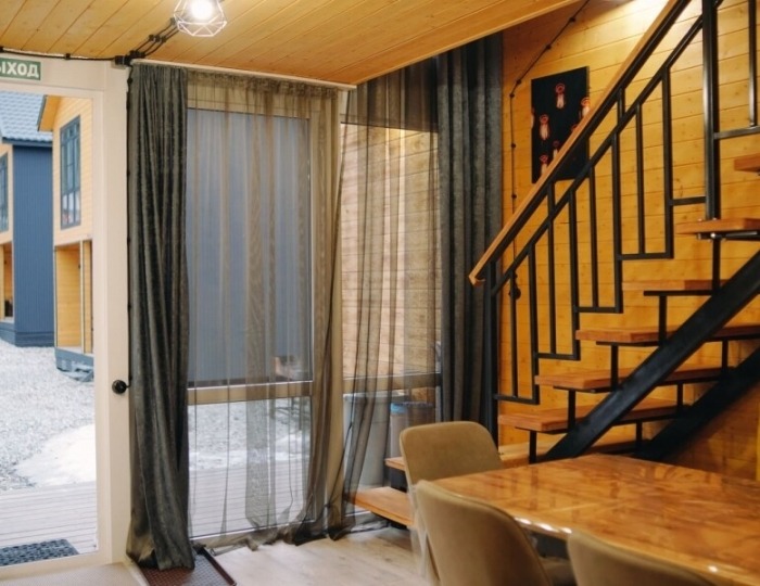 Villa Вилла №4 двухэтажная в Warm loft стиле - Эко-отель «Райский уголок» Архыз