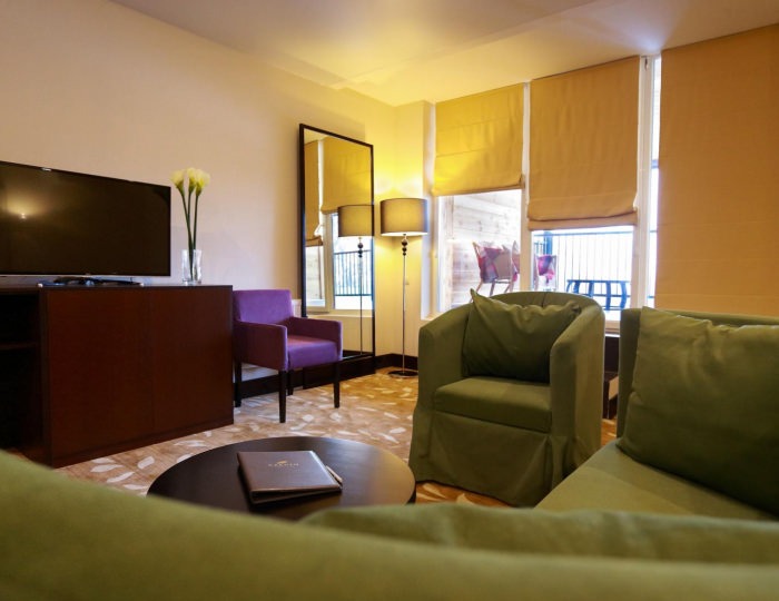 Номер люкс роскошный с террасой и ванной - Отель Garden Spa Hotel / Гарден Спа Отель Чебоксары