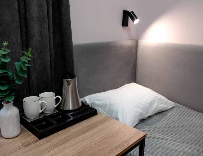 2-местный номер стандарт с 2 односпальными кроватями - Отель «ДУБос» Дубна