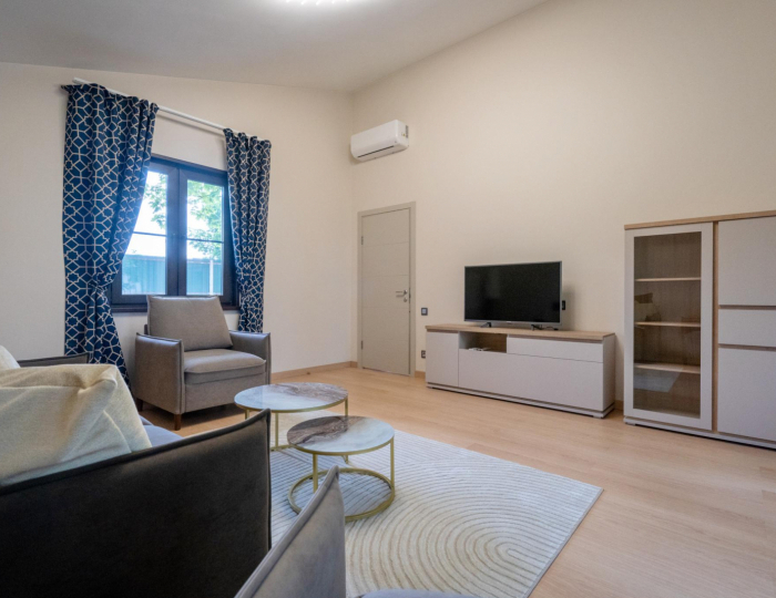 2-комнатный коттедж премиум с 1 двуспальной кроватью - Курортный отель «Истра» Лечищево