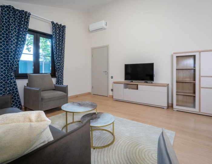 2-комнатный коттедж премиум с 1 двуспальной кроватью - Курортный отель «Истра» Лечищево