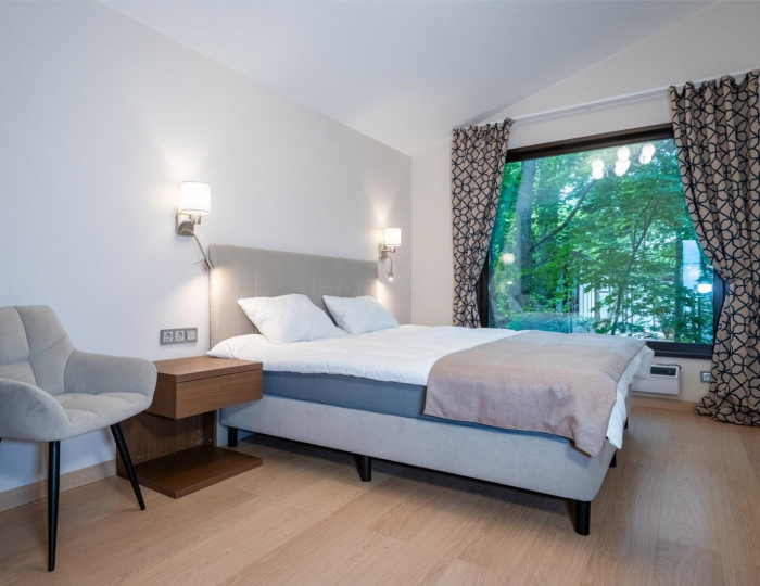 1-комнатный коттедж премиум с 1 двуспальной кроватью - Курортный отель «Истра» Лечищево