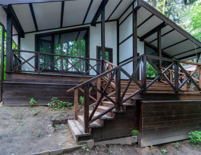 1-комнатный коттедж премиум с 1 двуспальной кроватью - Курортный отель «Истра» Лечищево