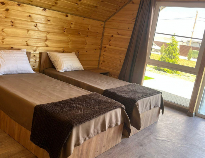 Номер стандарт комфорт с 2 односпальными кроватями - База отдыха «Белый Кит» Крымск